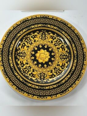 Rosenthal Versace Floralla Gold 18cm Plate
